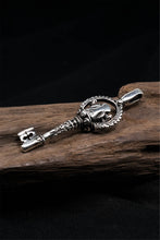 Load image into Gallery viewer, Vintage Key 925 Sterling Silver Pendant