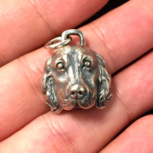 Load image into Gallery viewer, Retro 925 Sterling Silver Dog Head Pendant