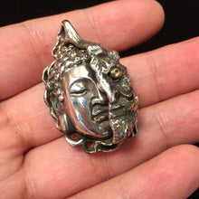 Load image into Gallery viewer, Retro 925 Sterling Silver Buddhism Buddha Pendant
