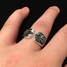 Load image into Gallery viewer, Retro 925 Silver Crown Open Ring