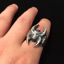 Load image into Gallery viewer, 925 Sterling Silver Retro Domineering Fashion Bat Ring
