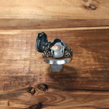 Load image into Gallery viewer, Antique Retro Secret Box 925 Sterling Silver Rings