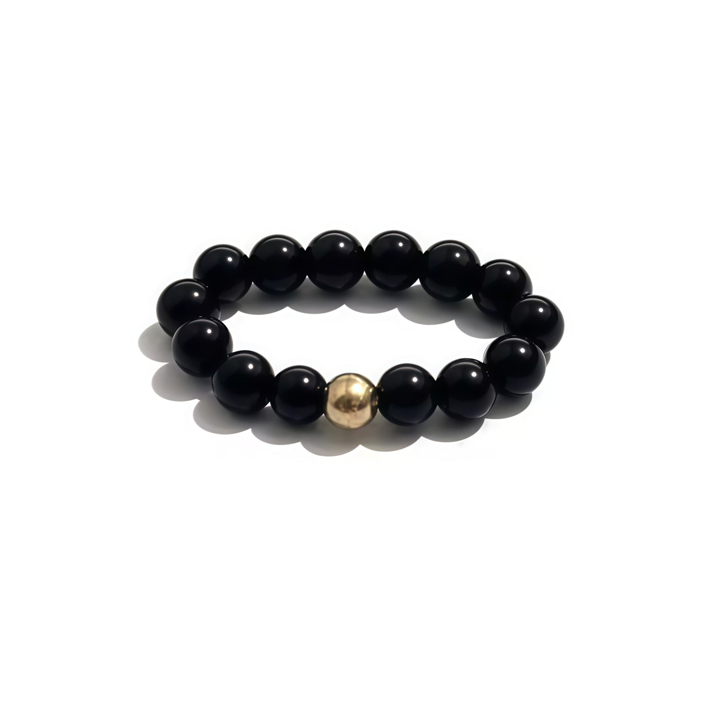 3mm Multi Round Bead Ring Elastic Rings Stackable