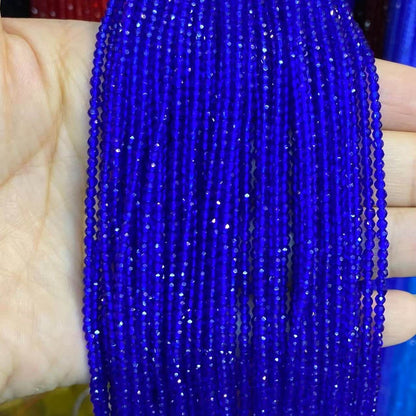 Nano Beads Tiny Round Faceted Beads 2mm 3mm
