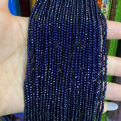 Nano Beads Tiny Round Faceted Beads 2mm 3mm
