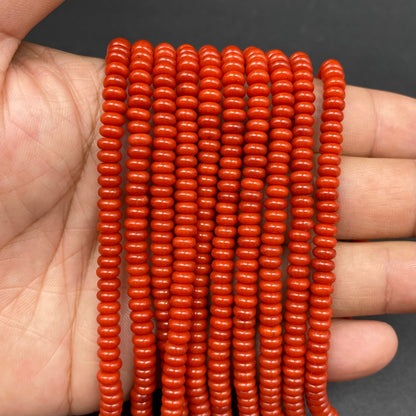 Tube Shape Coral Beads