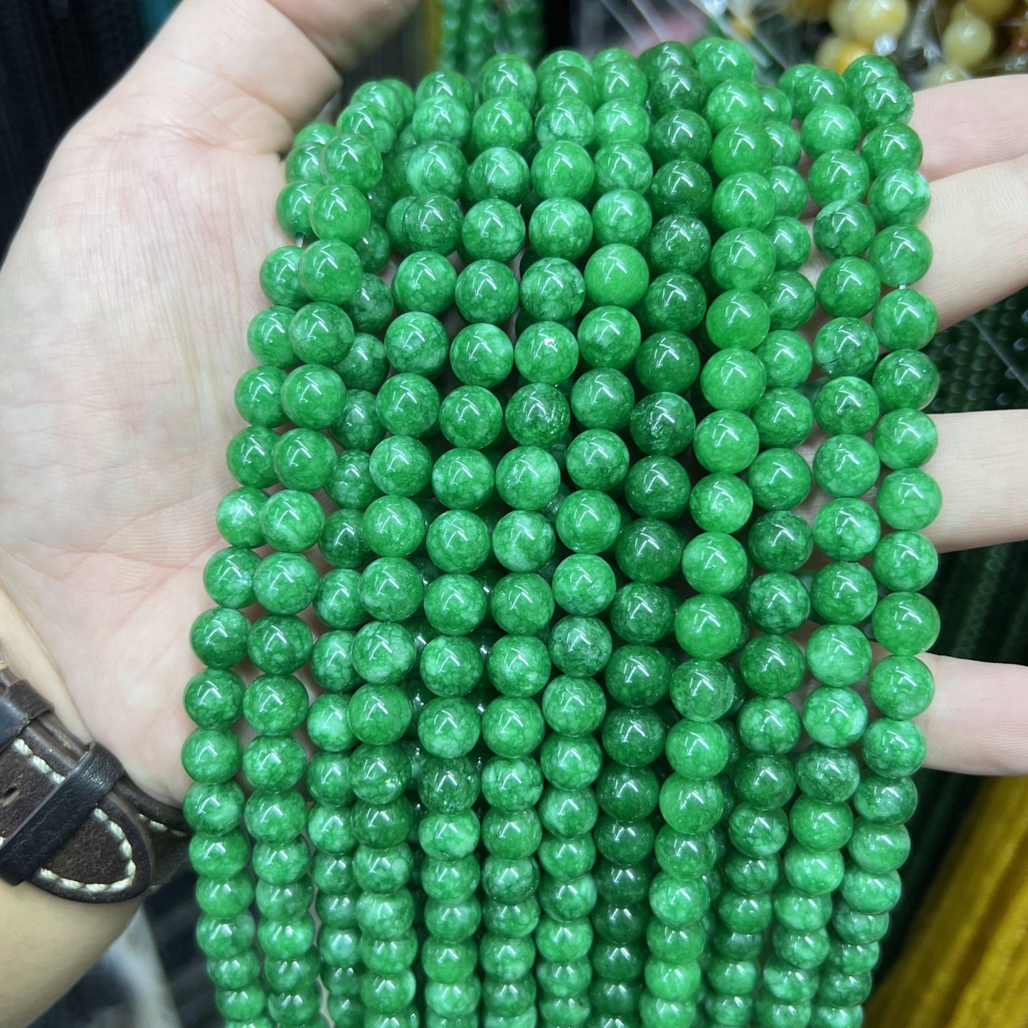 $2.5--8mm #2 Semi- Precious beadsFree Shipping