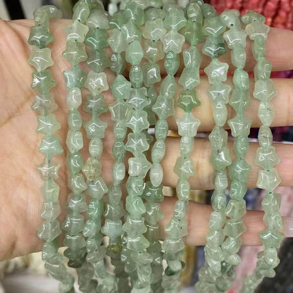 Star Shape Aventurine Beads