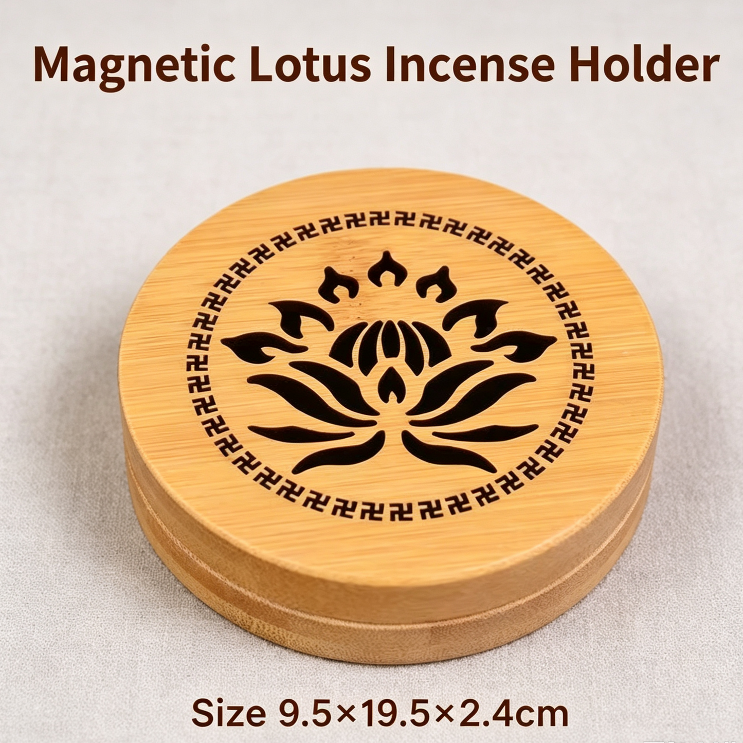 For Sage or Incense Sacred Geometry Hollow Healing Box