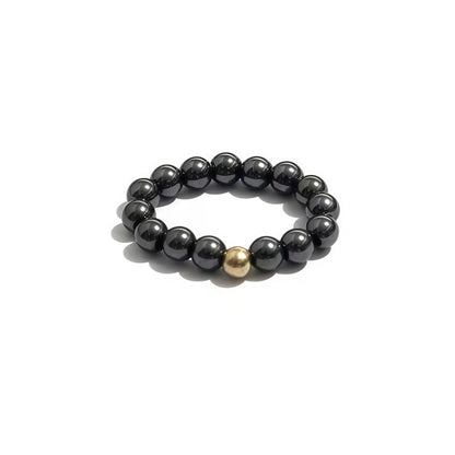 3mm Multi Round Bead Ring Elastic Rings Stackable