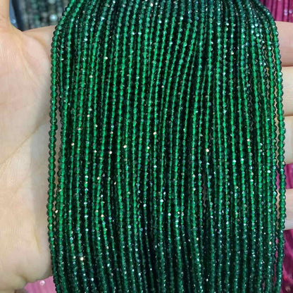 Nano Beads Tiny Round Faceted Beads 2mm 3mm