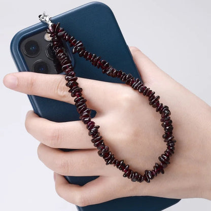 Creative Gravel Stone Phone Chain