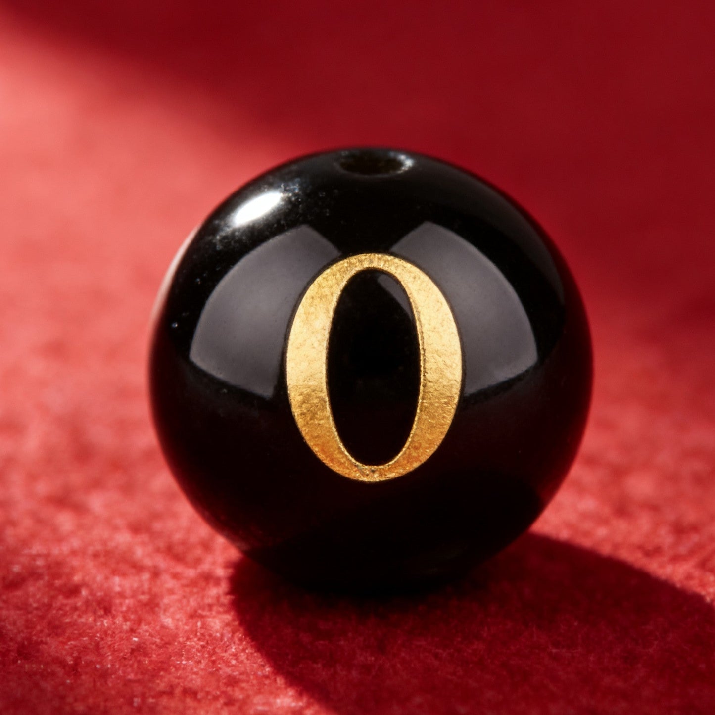 Natural Red Agate Beads - 26 Alphabet Loose Beads for Engraving Customization DIY