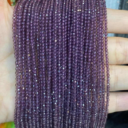Nano Beads Tiny Round Faceted Beads 2mm 3mm