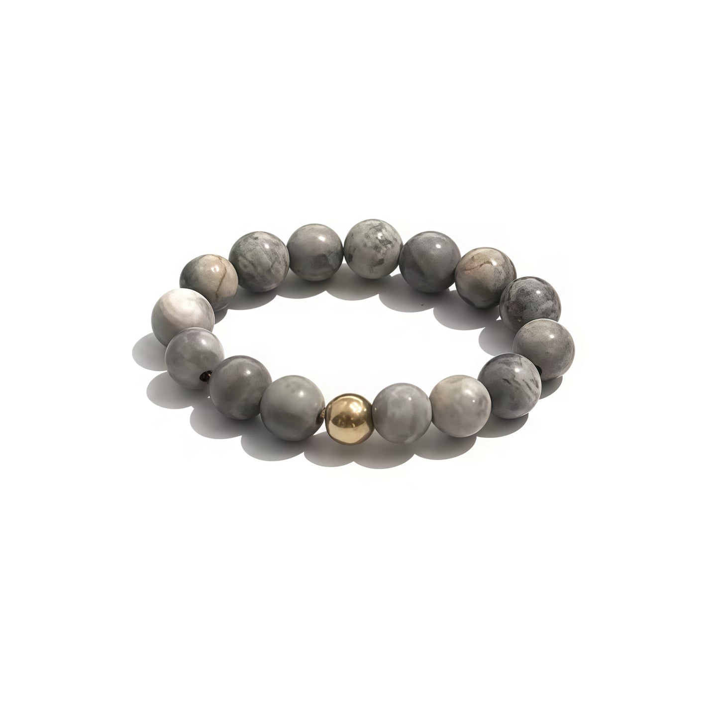 3mm Multi Round Bead Ring Elastic Rings Stackable