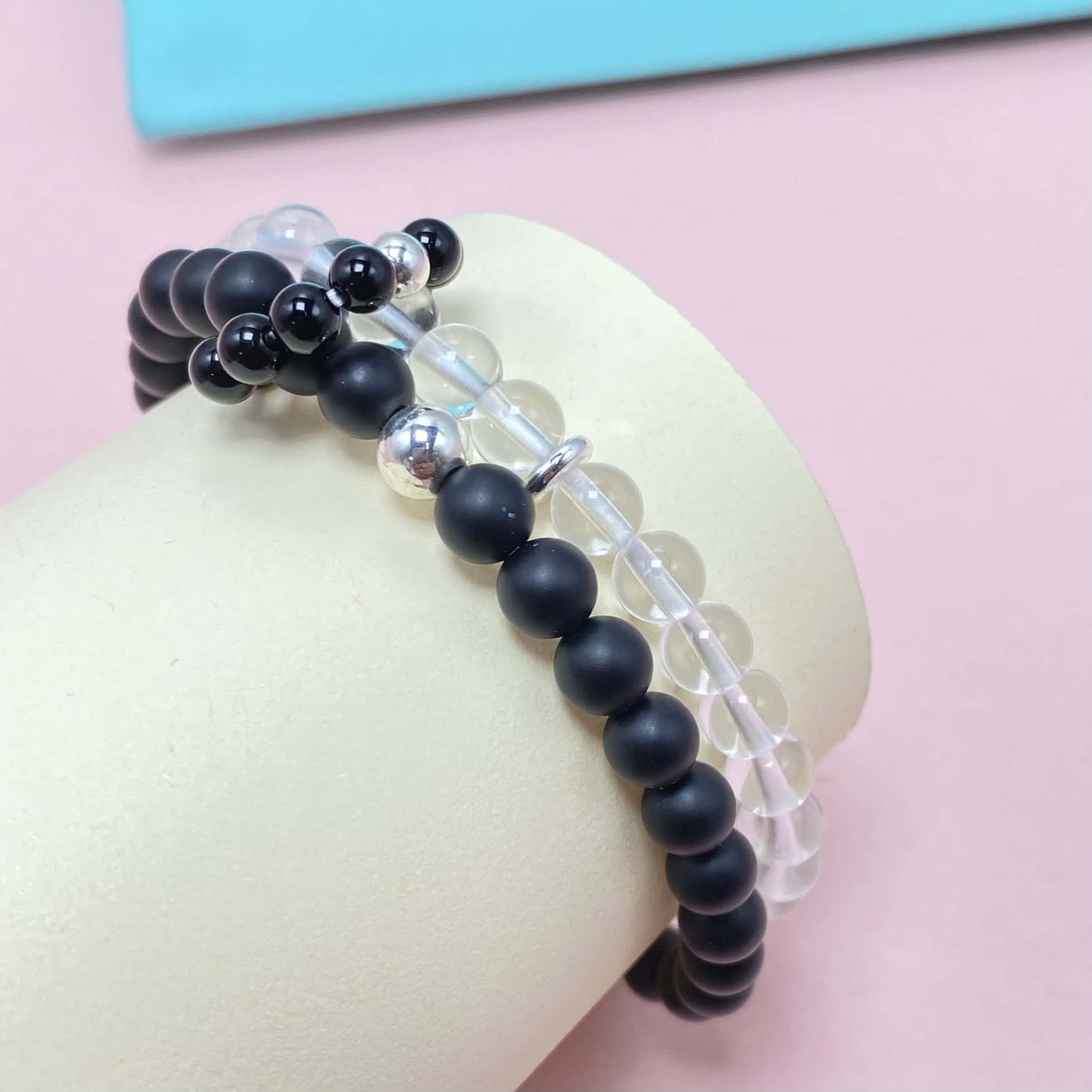 Natural Onyx to Help Lower Stress and Anxiety Level Crystal Bracelet