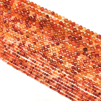 Natural Carnelian Small Size Loose Beads