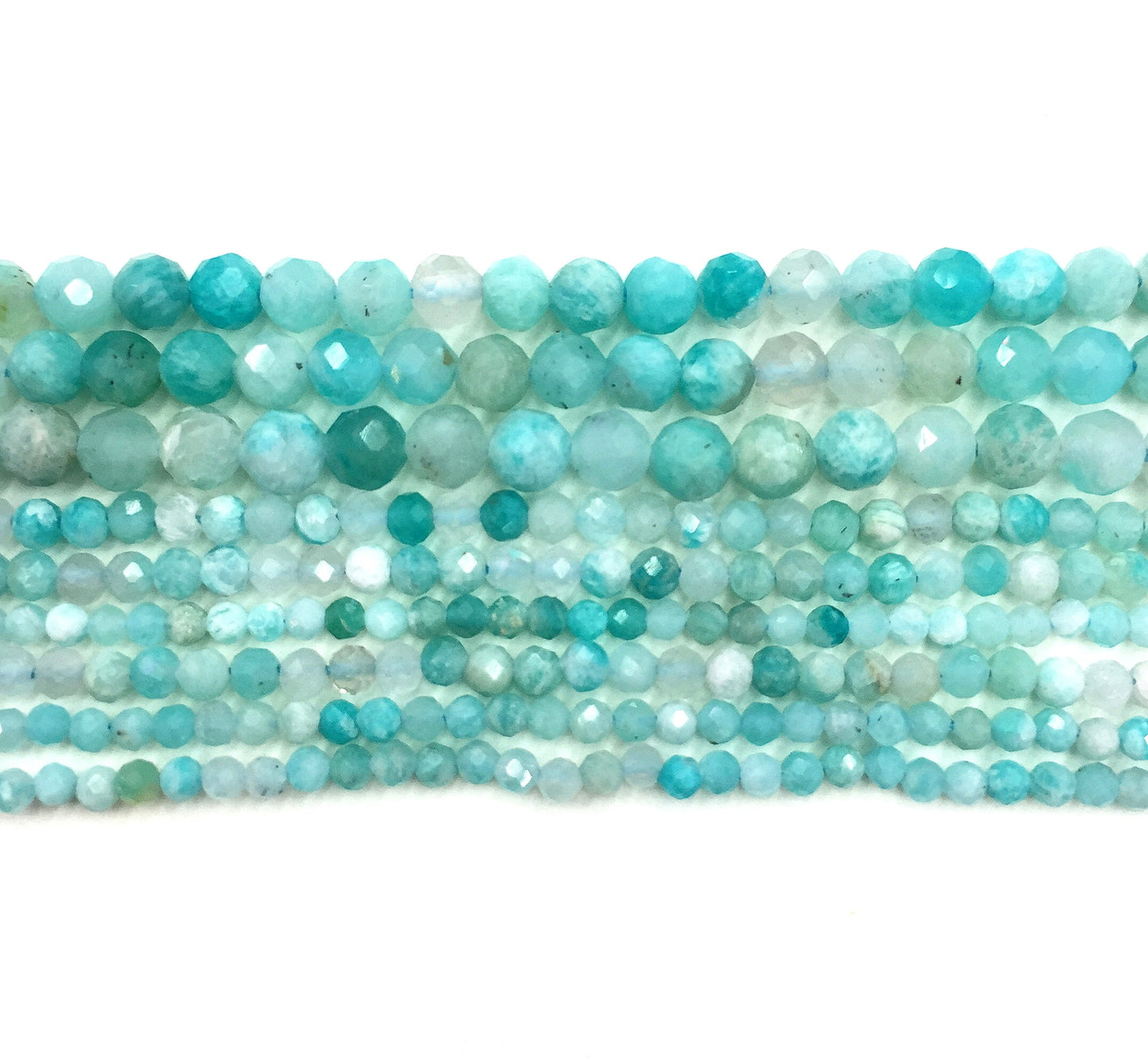 Natural Amazonite Small Size Loose Beads