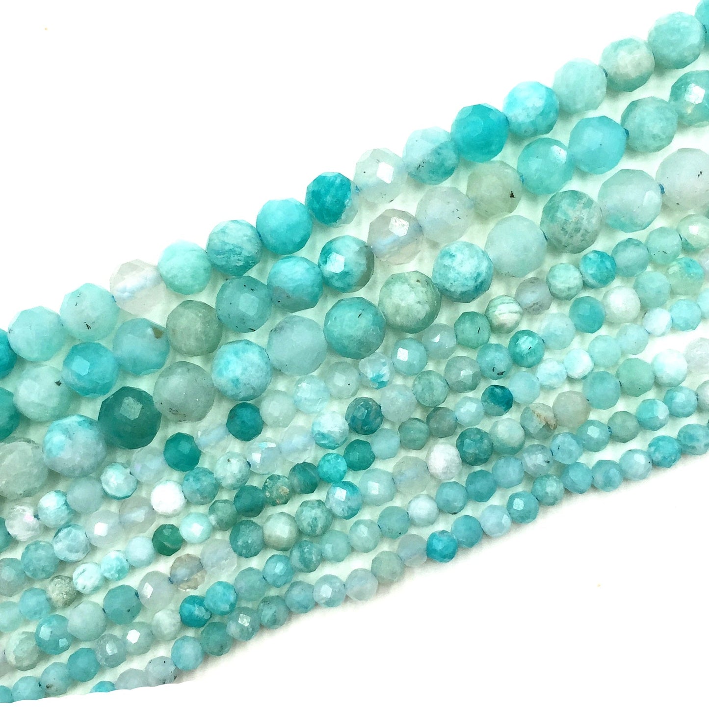 Natural Amazonite Small Size Loose Beads