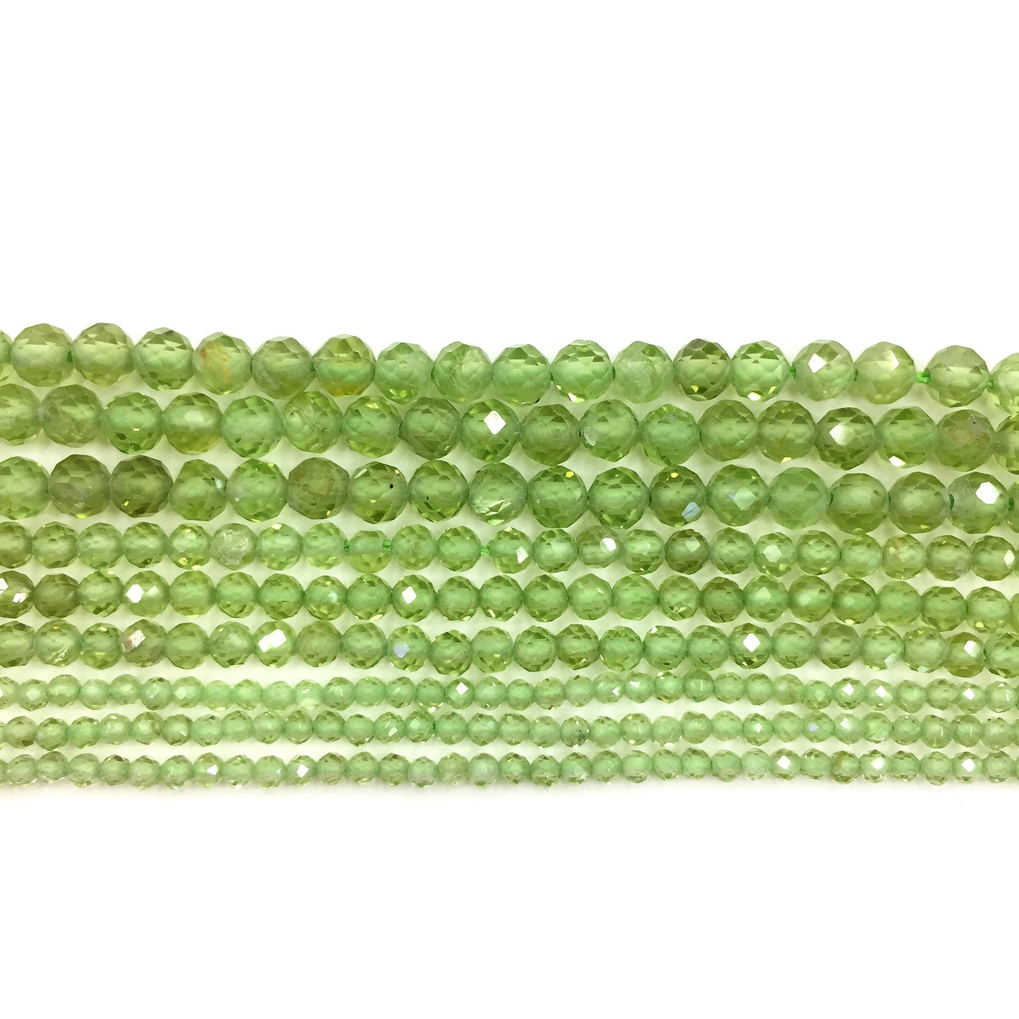 Natural Peridot Small Size Loose Beads