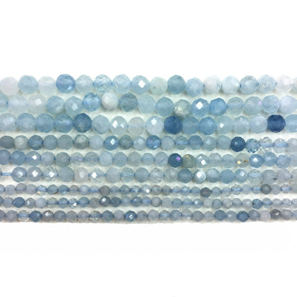 Natural Aquamarine Small Size Loose Beads