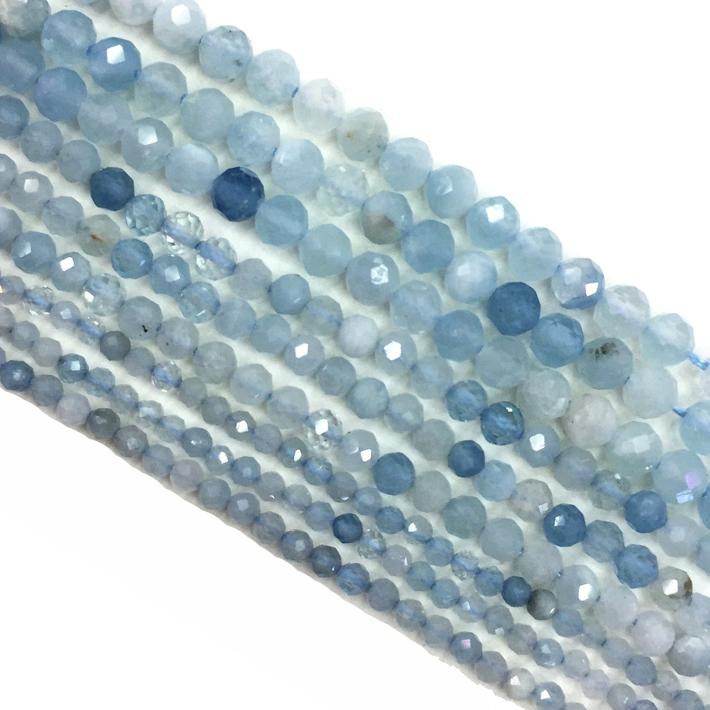 Natural Aquamarine Small Size Loose Beads