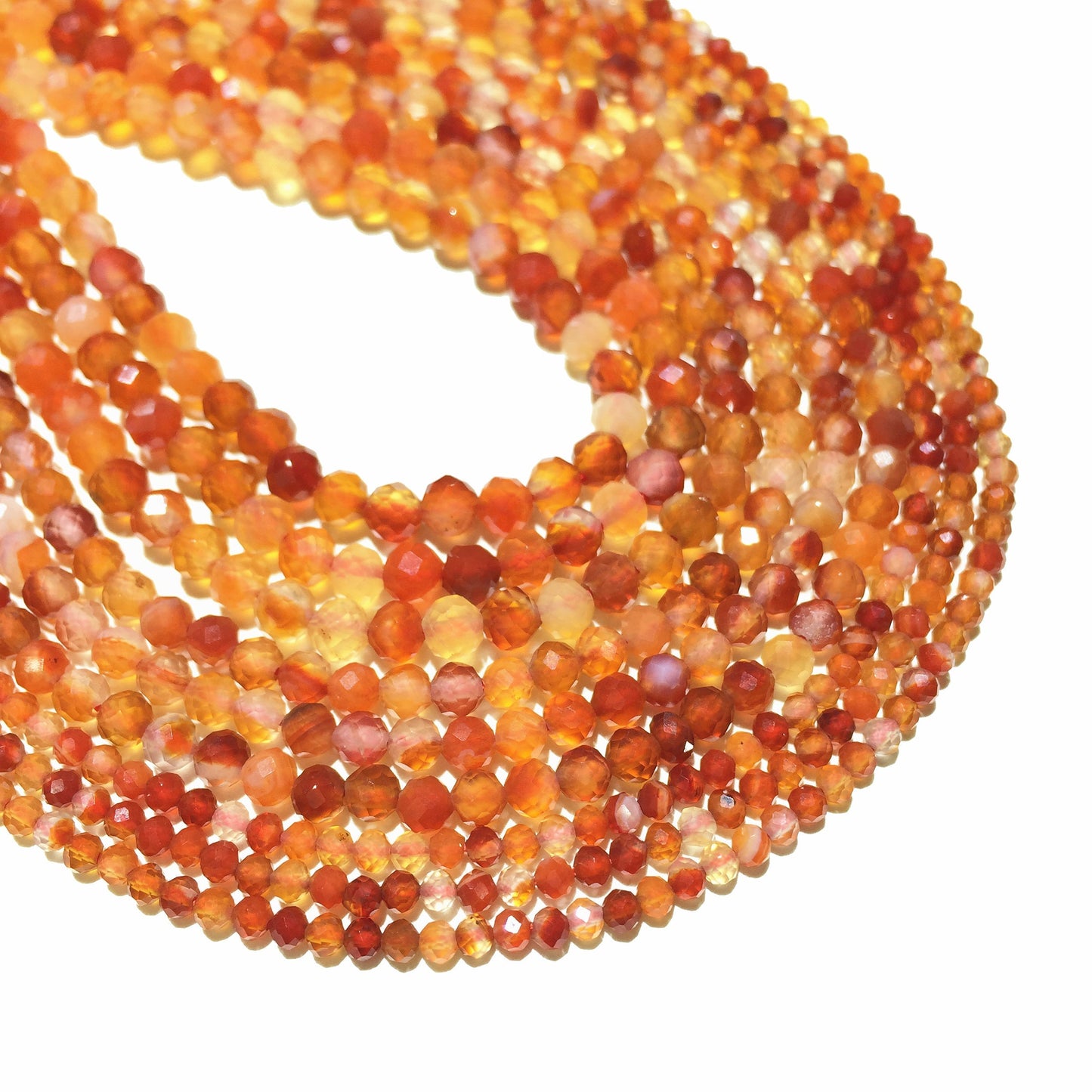 Natural Carnelian Small Size Loose Beads