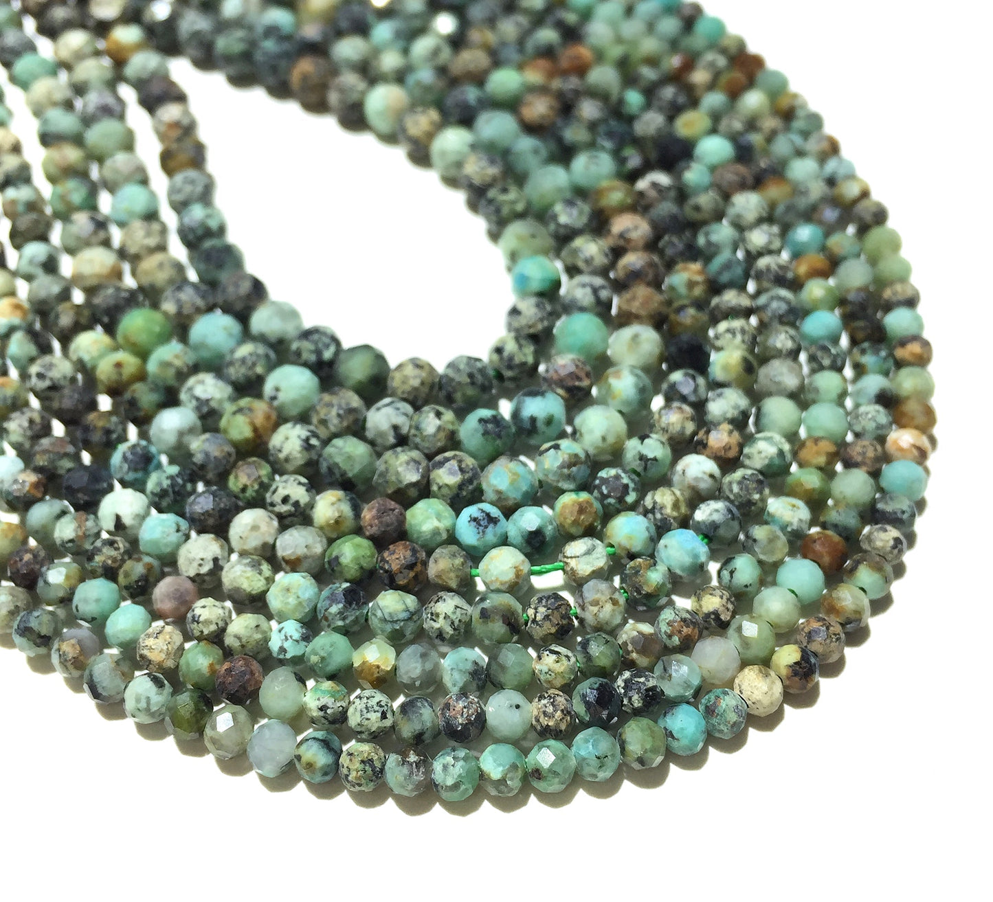 Natural African Turqiuose Small Size Loose Beads