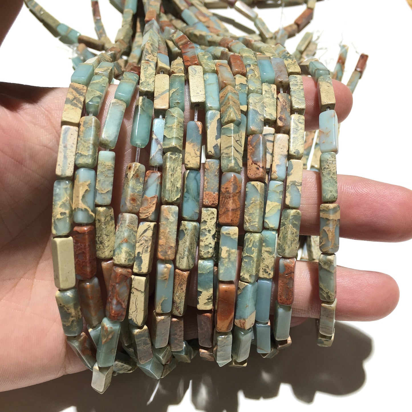 Snake Skin Jasper Beads
