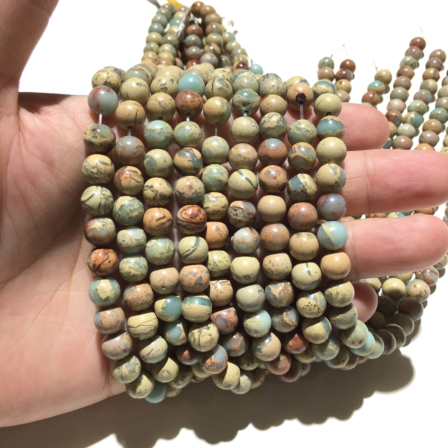 Snake Skin Jasper Beads