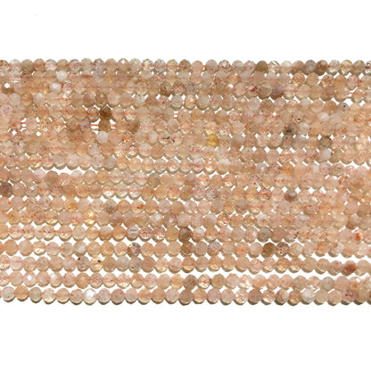 Natural Sunstone  Small Size Loose Beads