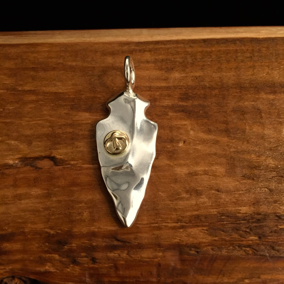 Japan Takahashi Goro Shield Pendant 13x15mm