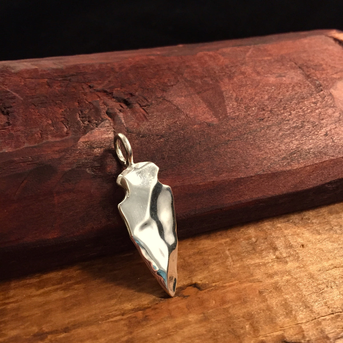 Japan Takahashi Goro Shield Pendant 13x15mm
