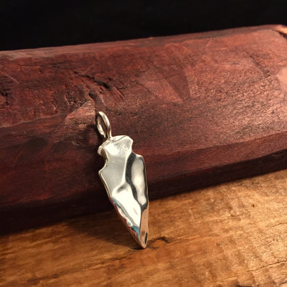 Japan Takahashi Goro Shield Pendant 13x15mm