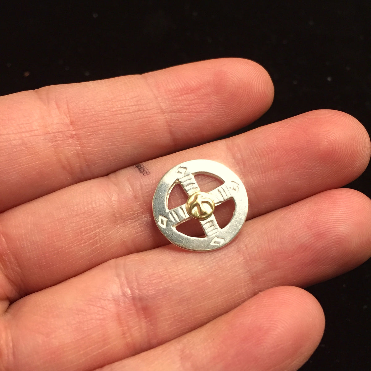 Japan Takahashi Goro Wheel Pendant 17mm