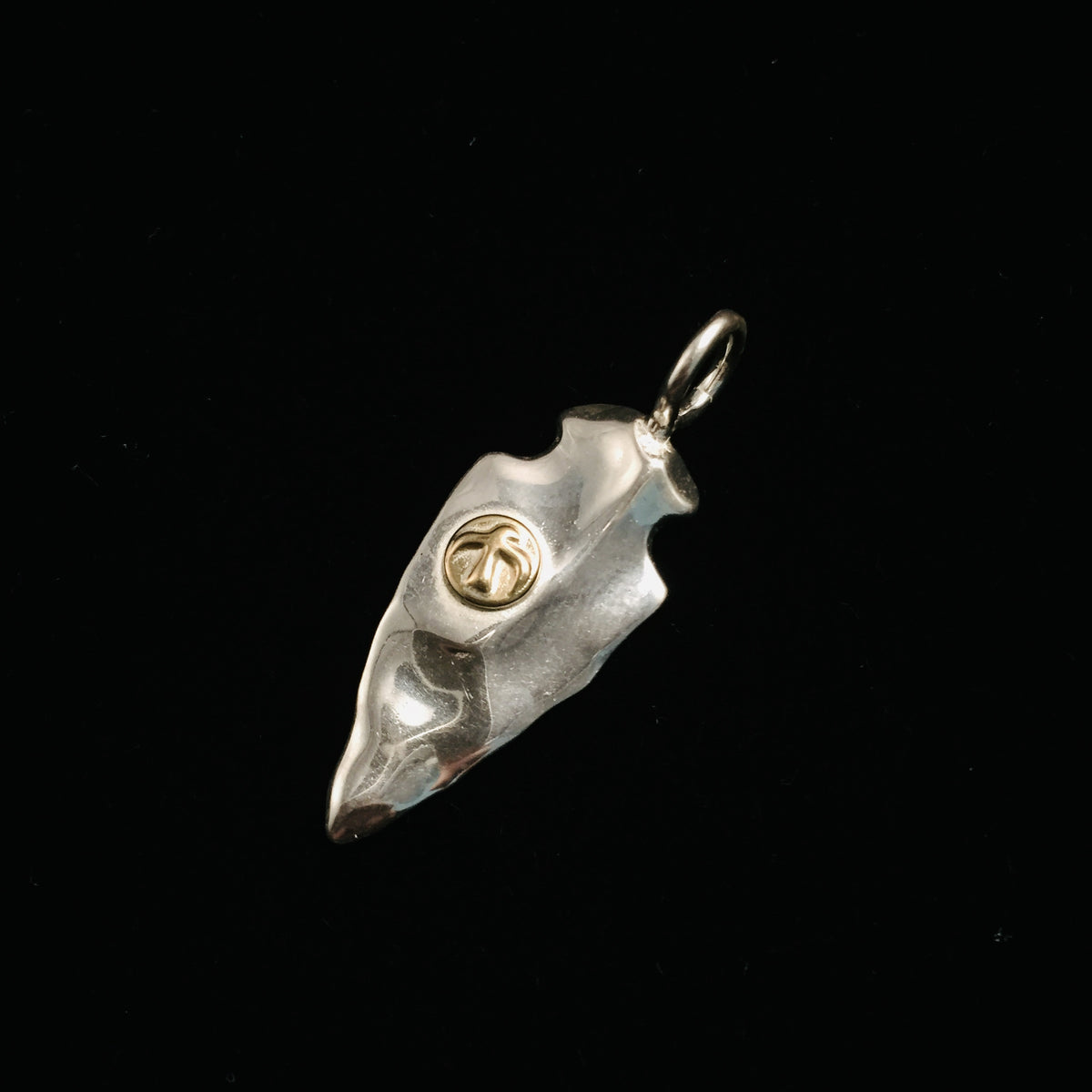 Japan Takahashi Goro Shield Pendant 13x15mm
