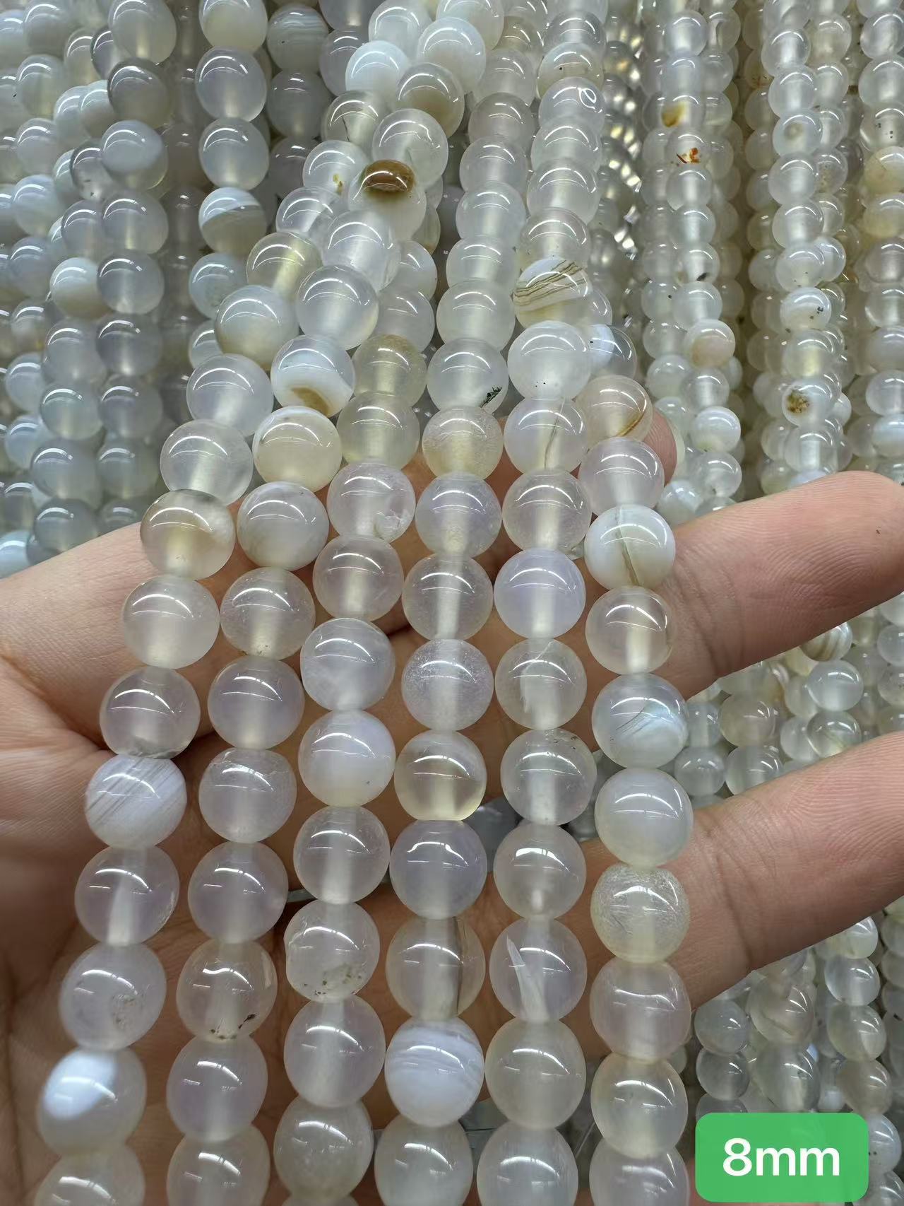 $2.5--8mm #2 Semi- Precious beadsFree Shipping