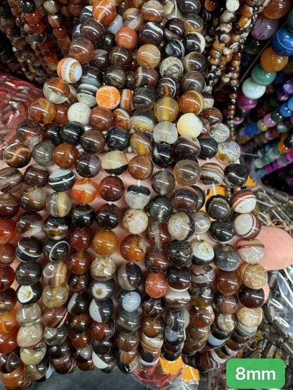 $2.5--8mm #2 Semi- Precious beadsFree Shipping