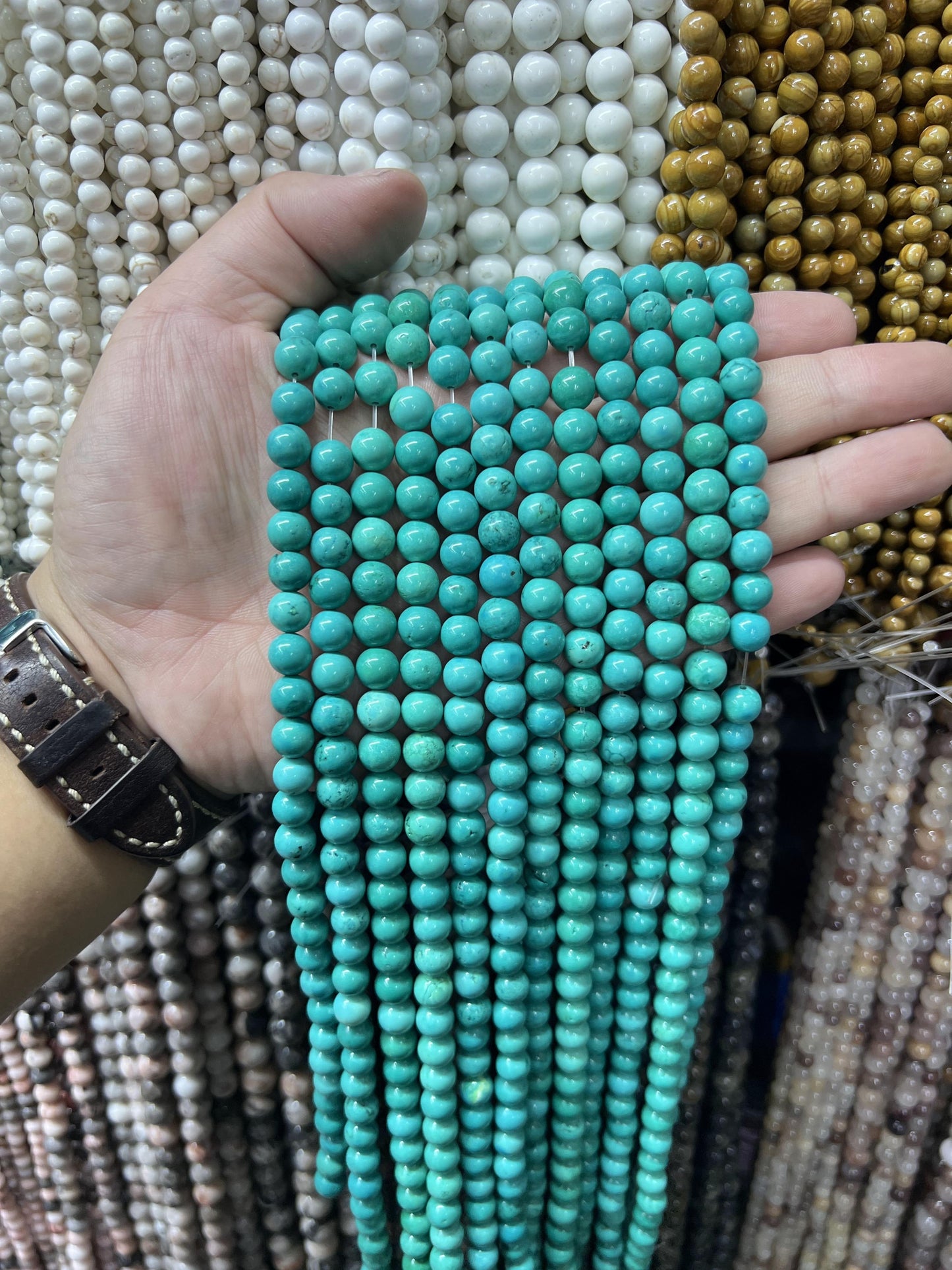 $2.5--8mm #2 Semi- Precious beadsFree Shipping