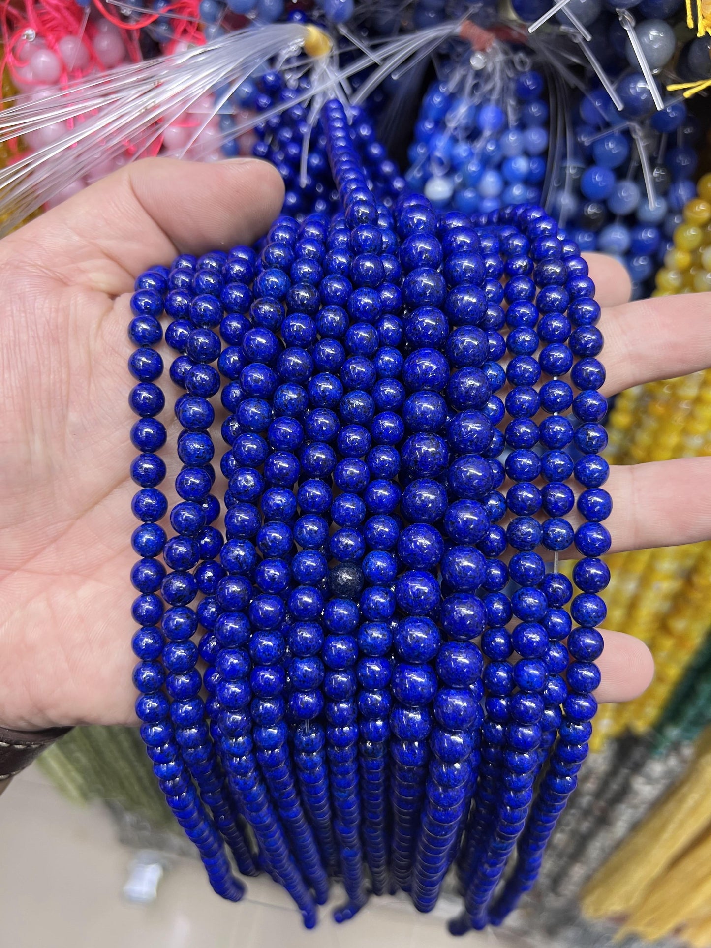 $2.5--8mm #2 Semi- Precious beadsFree Shipping