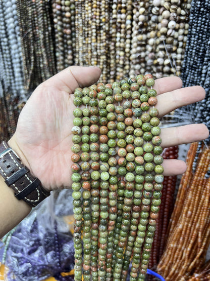 $2.5--8mm #2 Semi- Precious beadsFree Shipping