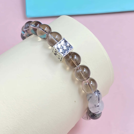 Multi Quartz Crystal Bracelet for Strenght and Power