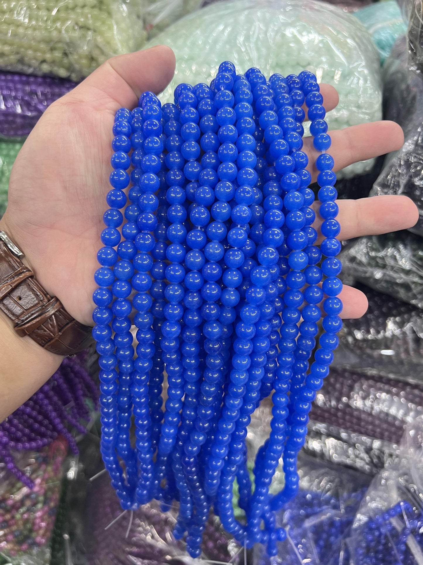 $2.5--8mm #2 Semi- Precious beadsFree Shipping