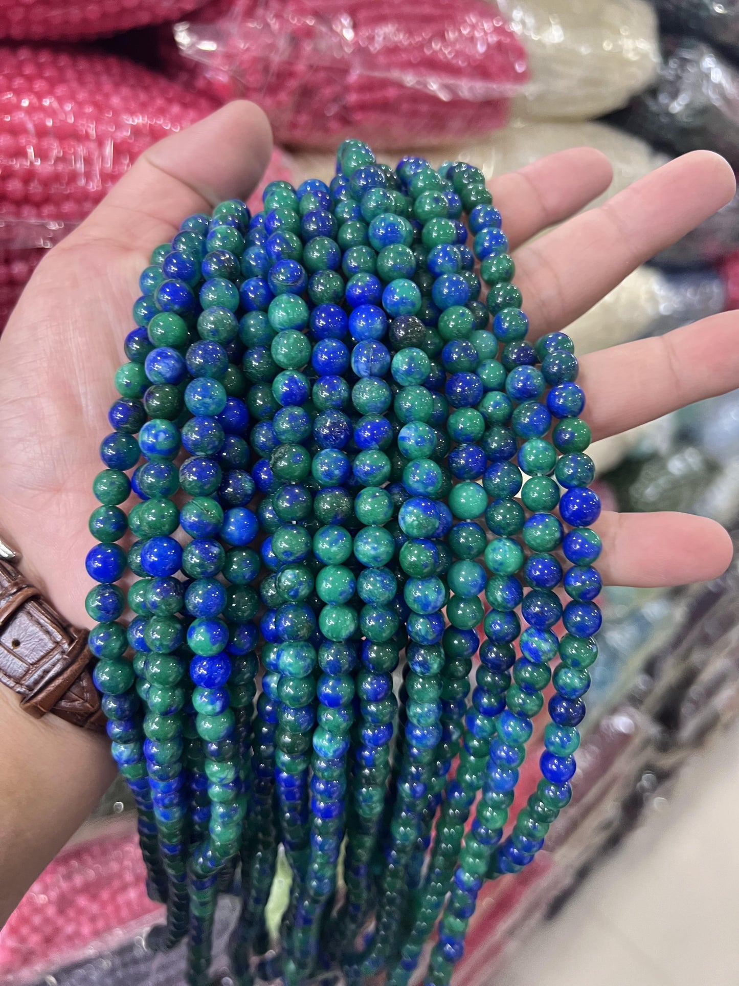 $2.5--8mm #2 Semi- Precious beadsFree Shipping
