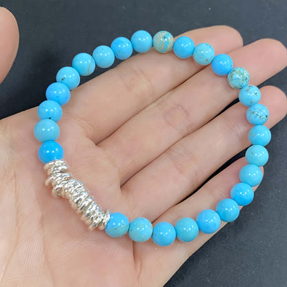 Blue Turquoise Improve Sleep Crystal Bracelet