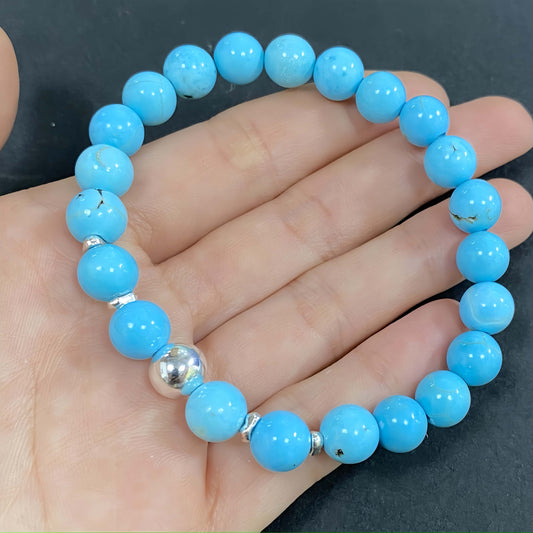 Natural Turquoise to Improve Sleep Crystal Bracelet