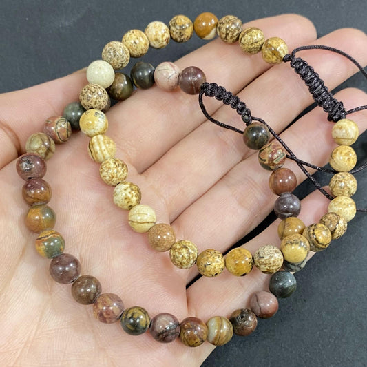 Double Braided Rope Crystal Bracelet for Strenght and Power