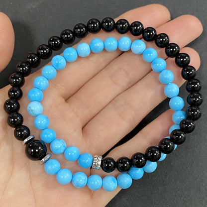 Turquoise to Help Lower Stress & Anxiety Level Crystal Bracelet