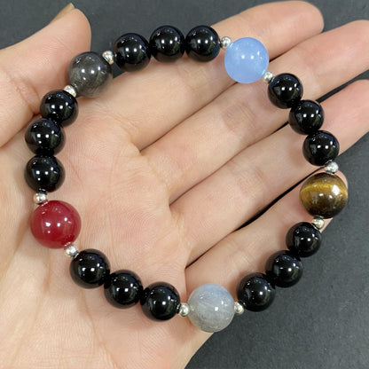 Multi Crystal Bracelet for Strenght and Power