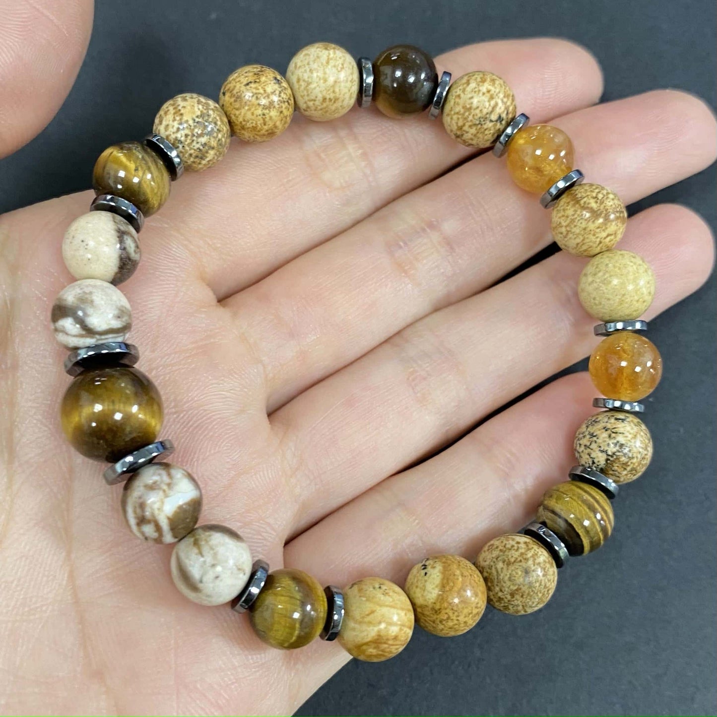 Tigers Eye for Better Wealth & Career Crystal Bracelet